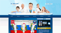 Desktop Screenshot of dr-phillips.co.th